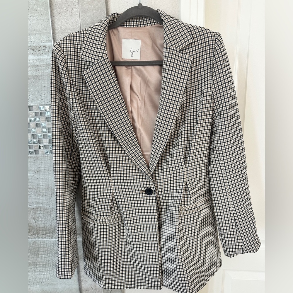 Joie plaid blazer